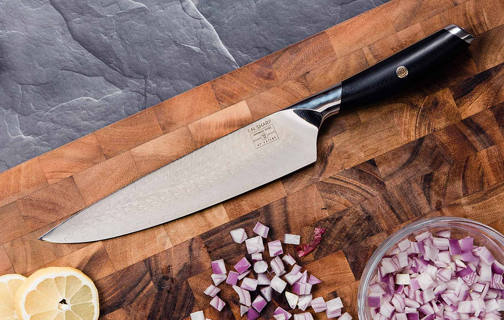 Tipps und Tricks von einem Profi, wie man ein scharfes Küchenmesser bekommt
