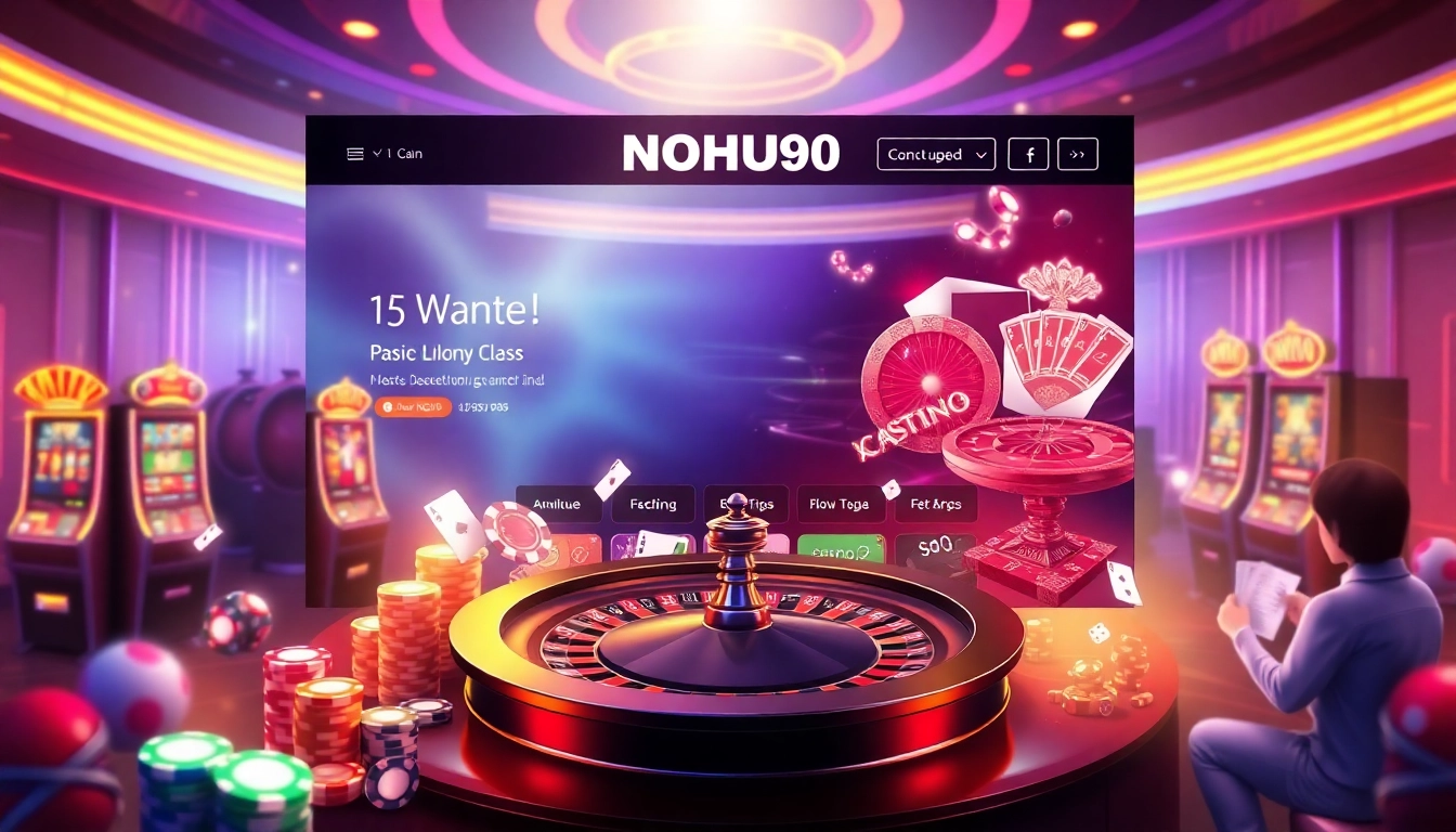 Experience the thrill of NOHU90 with vibrant casino games and engaging slots.