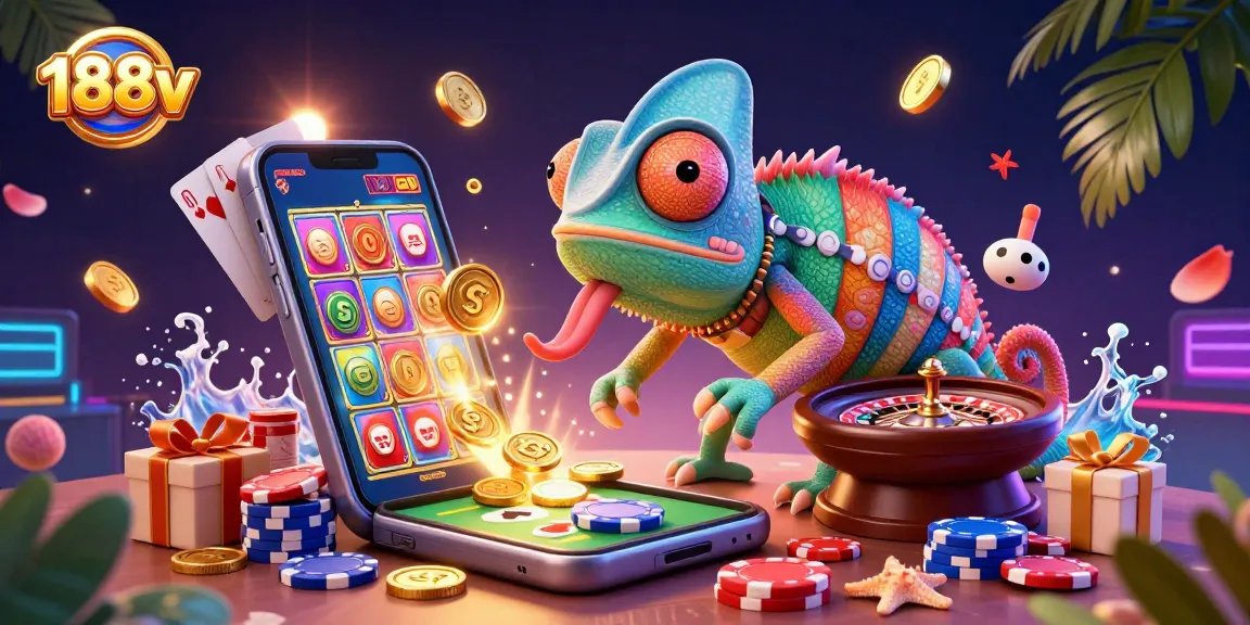 Engage with 188v's thrilling casino world featuring vibrant games and bonus elements.