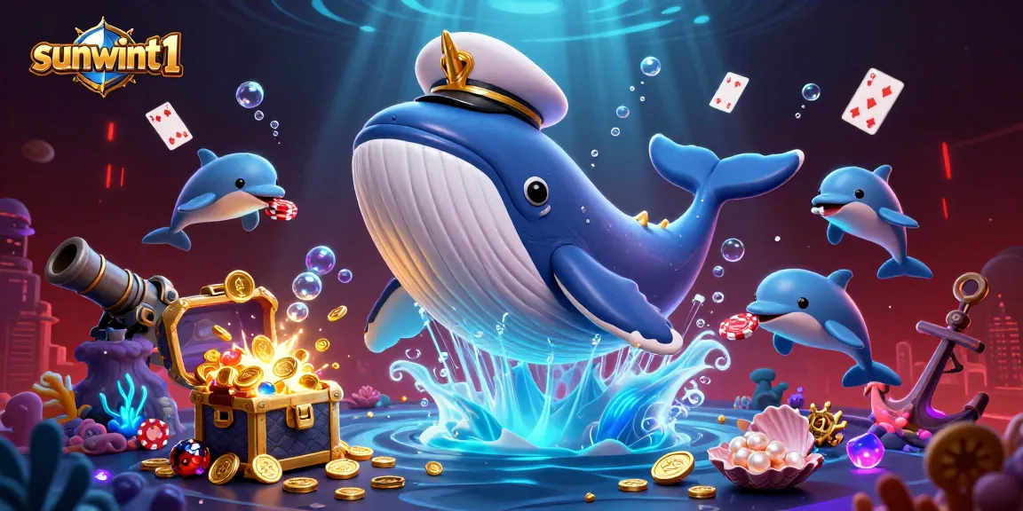 Engage with sunwint1 while entering a vibrant underwater casino world filled with treasures and playful sea creatures.